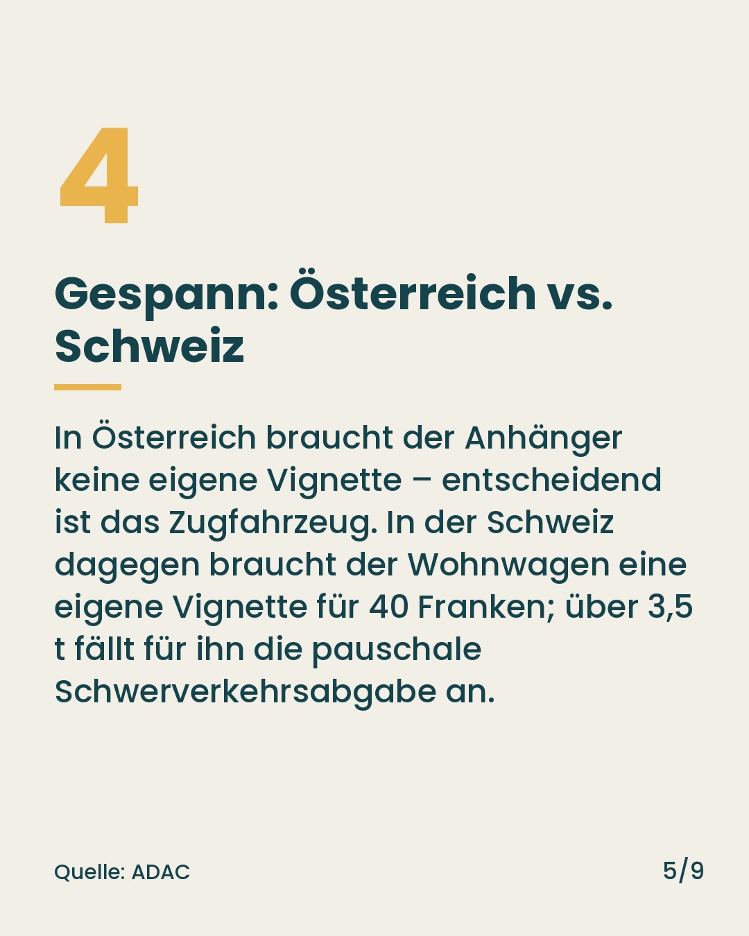 Folie 5 von 9: Gespann: Österreich vs. Schweiz