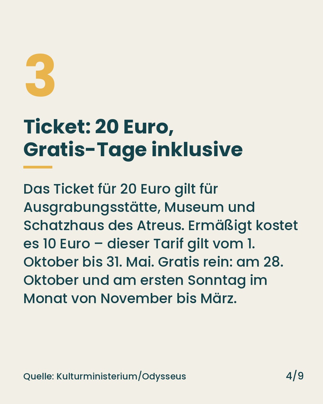Folie 4 von 9: Ticket: 20 Euro, Gratis-Tage inklusive