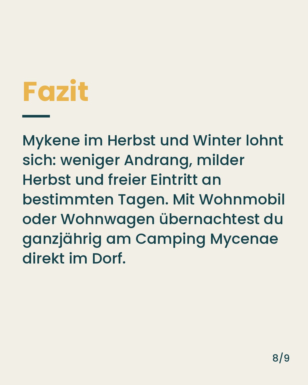 Folie 8 von 9: Fazit